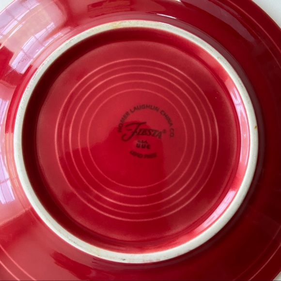 Fiestaware Scarlet Side Plate - Picture 4 of 5